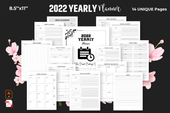 2022 Yearly Planner KDP Interior Design Guide