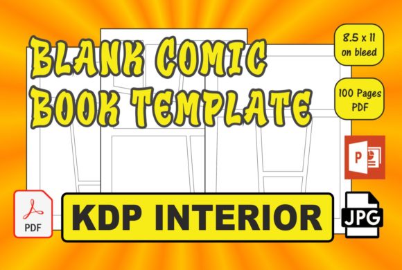 Blank Comic Book Templates for Creative Minds