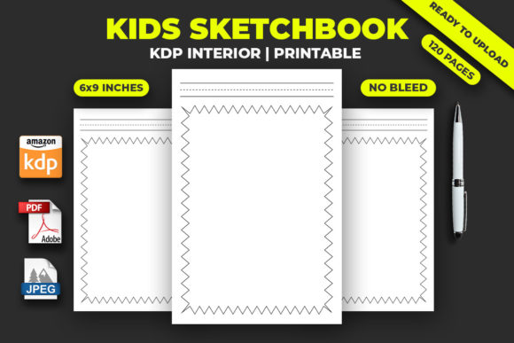 Evaluating the Kids Sketchbook KDP Interior for Amazon Publishing