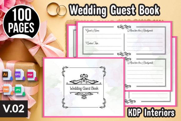 Evaluating Wedding Guest Book KDP Interior V.02 for Self-Publishing and Personal Use