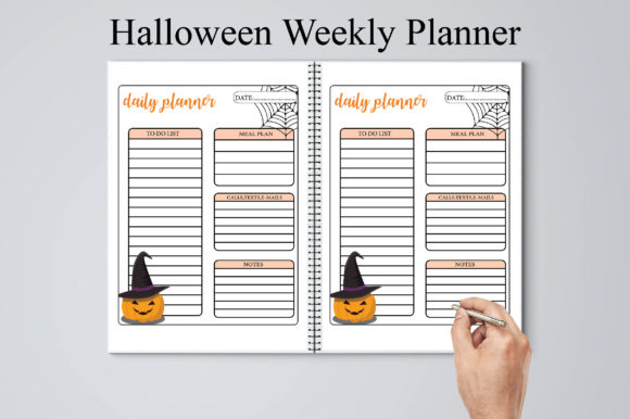 Halloween Daily Planner: A Spooky and Stylish Way to Organize Your Season