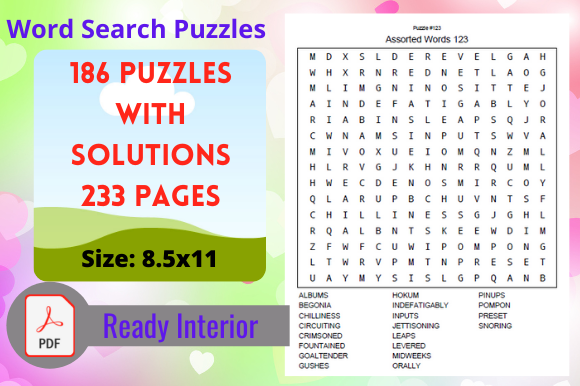 KDP Interior Word Search for Kids: Streamlining Your Publishing Workflow