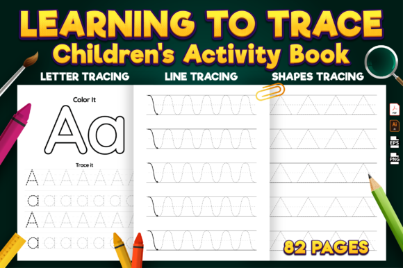 Learning to Trace Kids Activity Book: A Comprehensive Guide