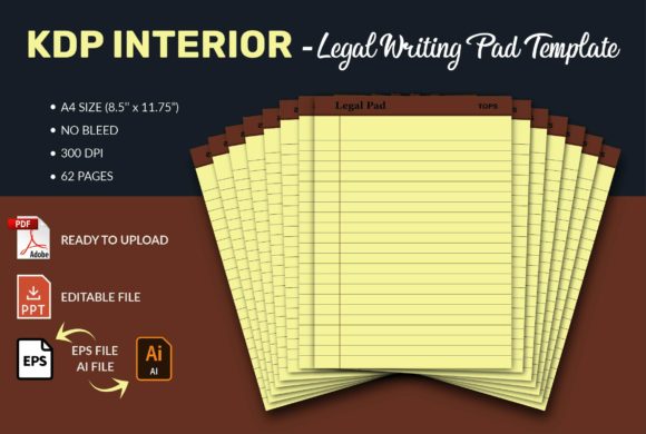Legal Writing Pad for KDP Interior