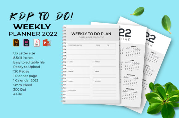 Stay Organized and Productive with the 2022 Weekly To Do Planner