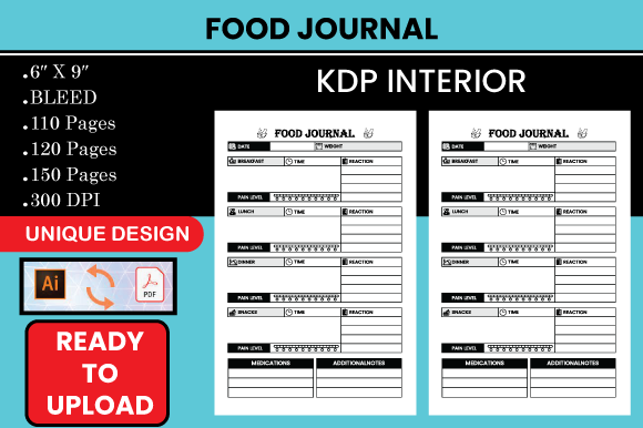 Understanding the Food Journal KDP Interior: A Comprehensive Guide
