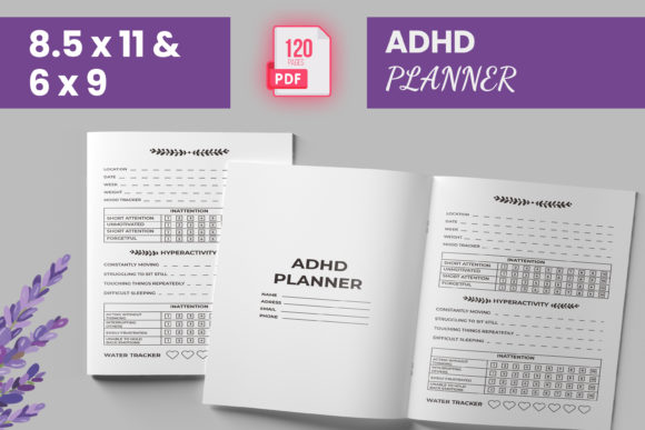 Unlock Potential with Adhd Planner - KDP Interior