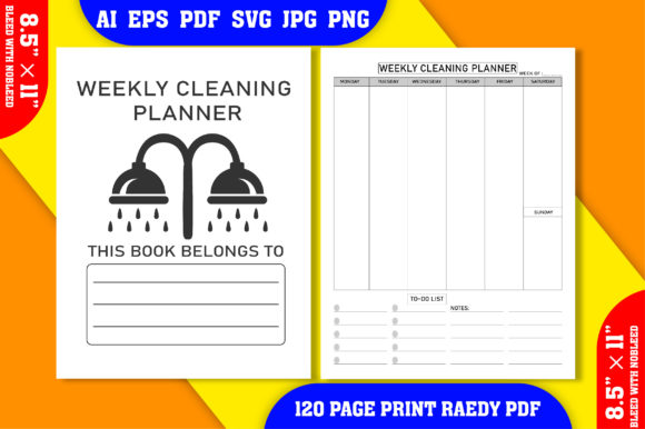 Weekly Cleaning Planner: Your Ultimate Tool for Organized Living